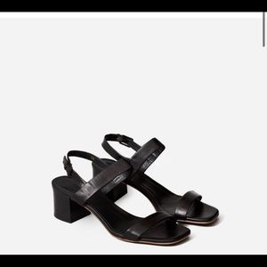 Everlane The Double-Strap Block Heel Sandal